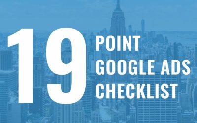 19 Point Checklist Google Ads