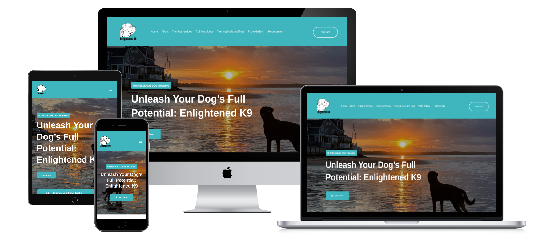 Enlightened K9 Mockup